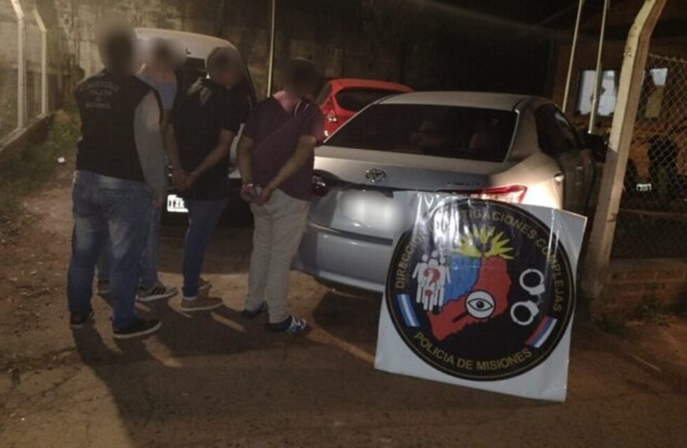 Posadas: cayeron tres individuos involucrados en robos