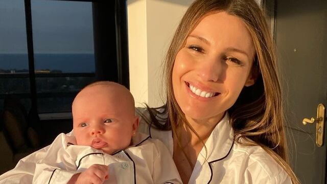 Pampita y Anita, su beba