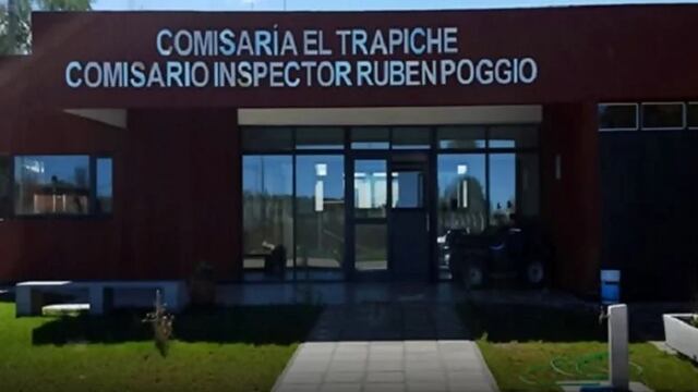 La Comisaría 17ª de El Trapiche, a cargo de las actuaciones del accidente de un motociclista en la Ruta 9 cerca de El Trapiche. Gentileza