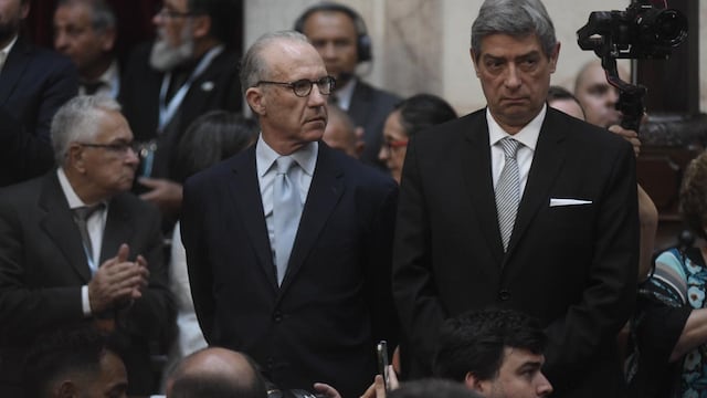 Reacción de los jueces de la Corte Suprema en la Asamblea General.