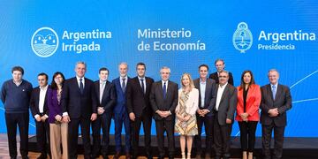 Representantes del Frente de Todos: muchos de ellos estarán presentes el próximo 16 de mayo. Foto: Presidencia.