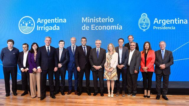 Representantes del Frente de Todos: muchos de ellos estarán presentes el próximo 16 de mayo. Foto: Presidencia.