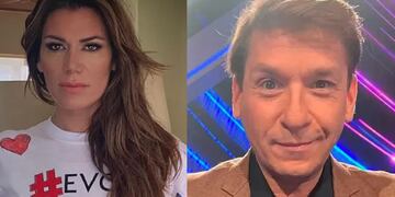 Tenso cruce entre Flor de la V y Gastón Trezeguet.