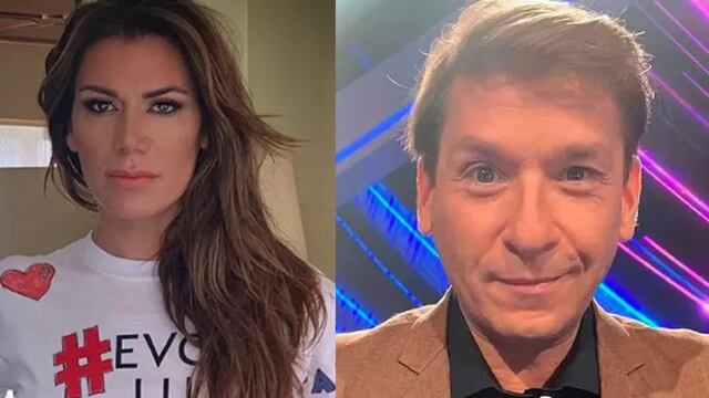 Tenso cruce entre Flor de la V y Gastón Trezeguet.