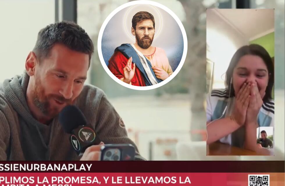 La historia de la estampita que hizo emocionar a Lionel Messi