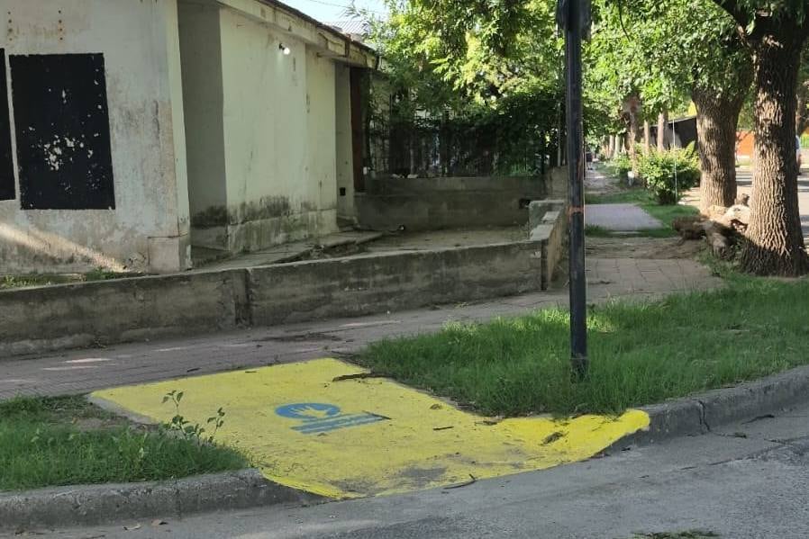 Una rampa que realizó Derechos sobre Ruedas. (Foto: Gentileza)