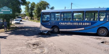 Accidente en Avenida Jujuy y Mendoza