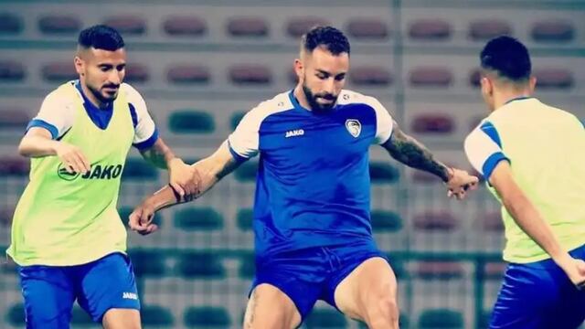 Ibrahim Hesar, ex delantero de Belgrano que juega para la Selección de Siria, y pasó a un club iraní (La Voz archivo).