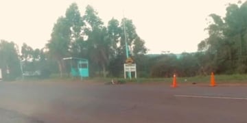 San Javier: lamentablemente, falleció el ciclista atropellado.