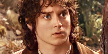 Elijah Wood como "Frodo".
