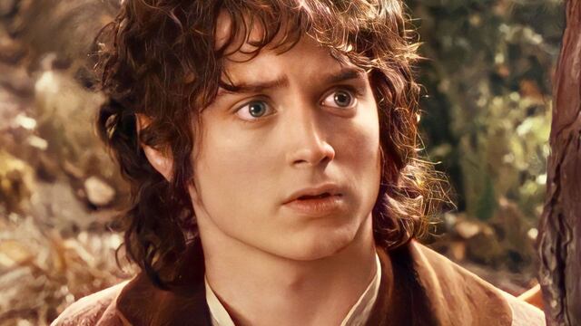 Elijah Wood como "Frodo".