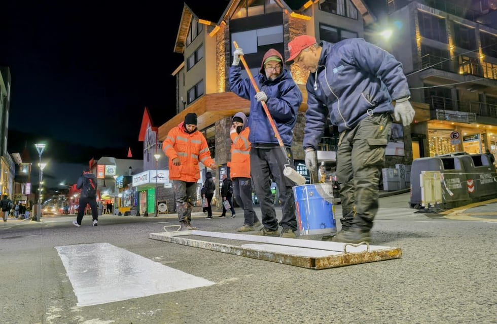 En Ushuaia se intensifica el embellecimiento de la ciudad