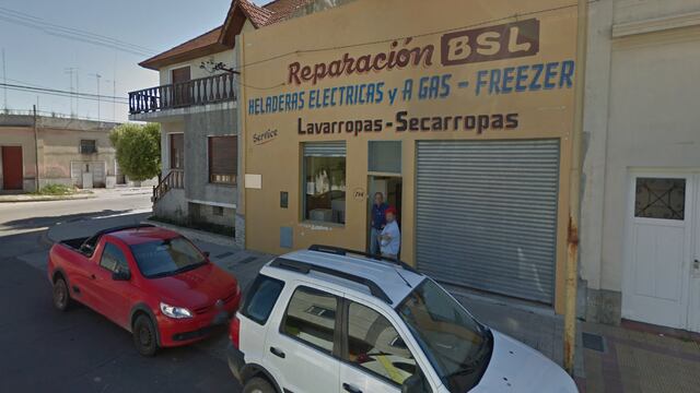 Incendio en un local de reparación de electrodomésticos