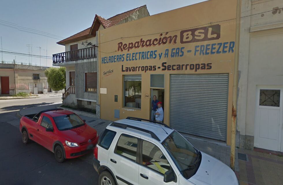Incendio en un local de reparación de electrodomésticos