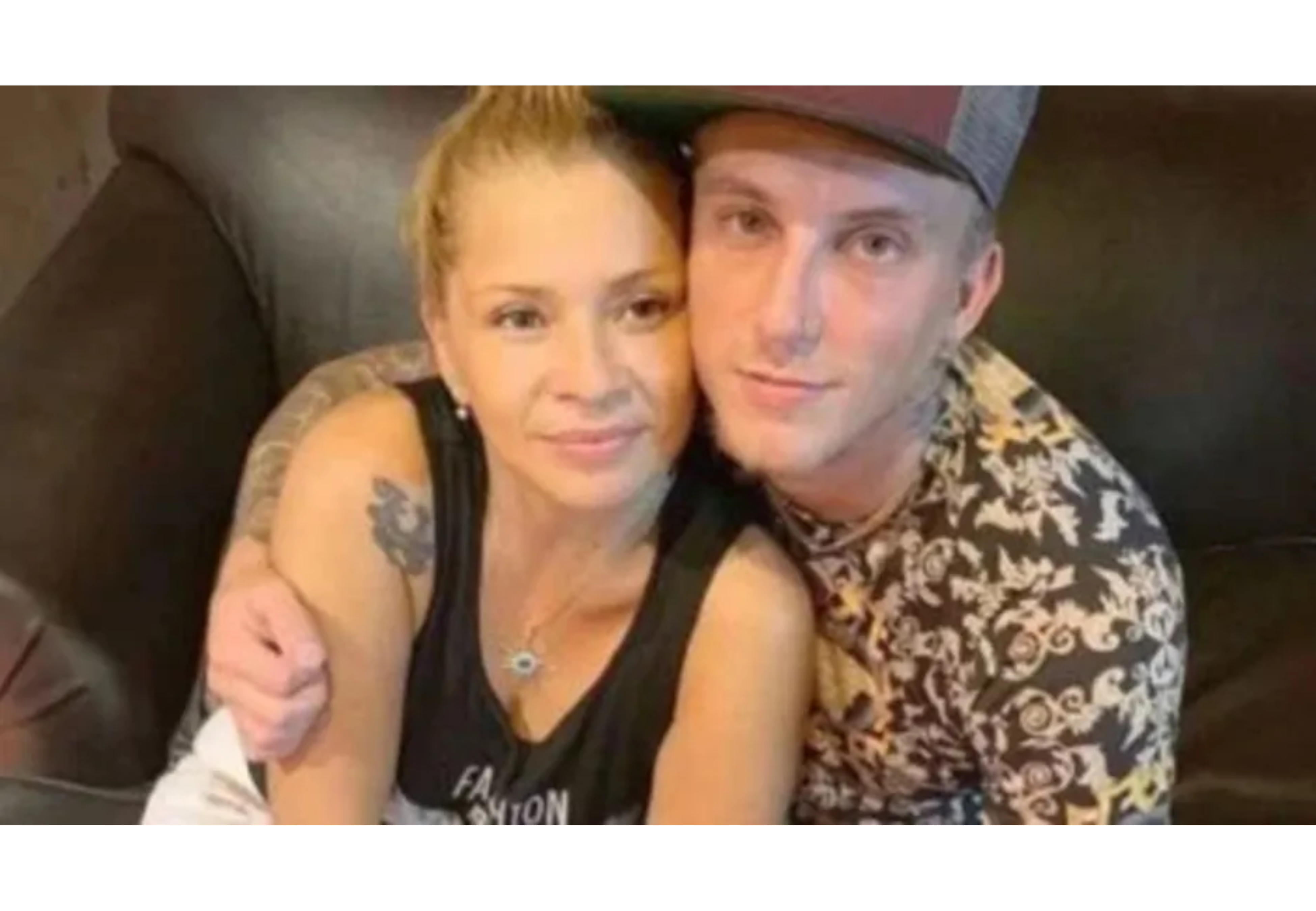 Dalila junto a El Polaco.