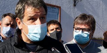 Facundo Manes, de campaña en Azul