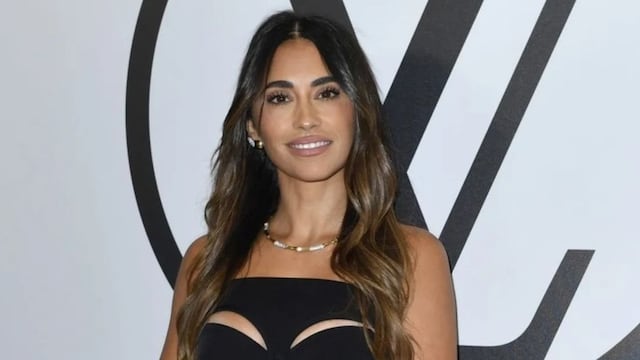 Antonela Roccuzzo se robó todas las miradas en el desfile de Louis Vuitton.