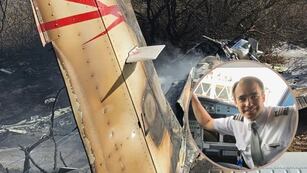 Tercer ocupante de la avioneta incendiada y estrellada en San Luis.