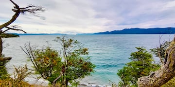 Vista al Lago Fagnano desde Tolhuin. (Voy de Viaje)
