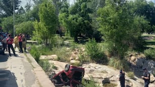 El siniestro ocurrió este domingo, sobre la ruta 15. (Policía de Córdoba)