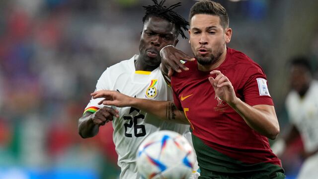 Portugal venció a Ghana 3 a 2 con un final para el infarto. (Foto: AP).