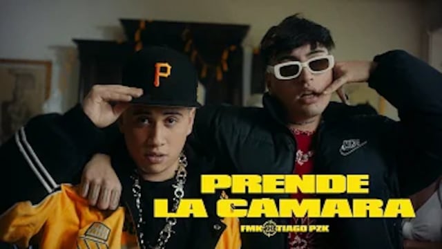 Tiago PZK y FMK en "Prende la cámara".
