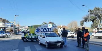 Accidente en La Falda
