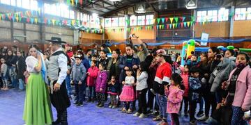 Más de 300 niños de Ushuaia disfrutaron del festejo del Mes de las Infancias