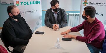 El ministro de Finanzas de la provincia visitó Tolhuin