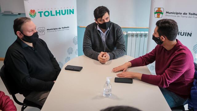 El ministro de Finanzas de la provincia visitó Tolhuin