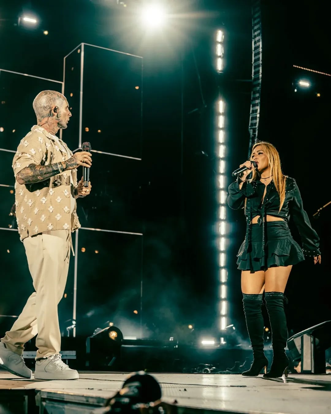 Postales de la noche en Ferro.