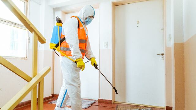 El Gobierno provincial lleva a cabo desinfecciones en sectores públicos y privados de toda la provincia.