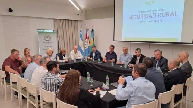 El Gobierno de la Provincia comenzó a desarrollar las mesas regionales de Seguridad Rural.