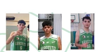 Salvador Depetris, Lautaro Fontanini y Juan Martín Emilio Cultural Arroyito