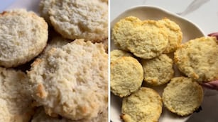 Para la escuela o la oficina: receta de galletitas de coco y limón en 3 pasos