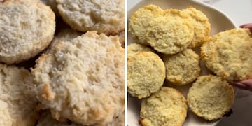 Para la escuela o la oficina: receta de galletitas de coco y limón en 3 pasos