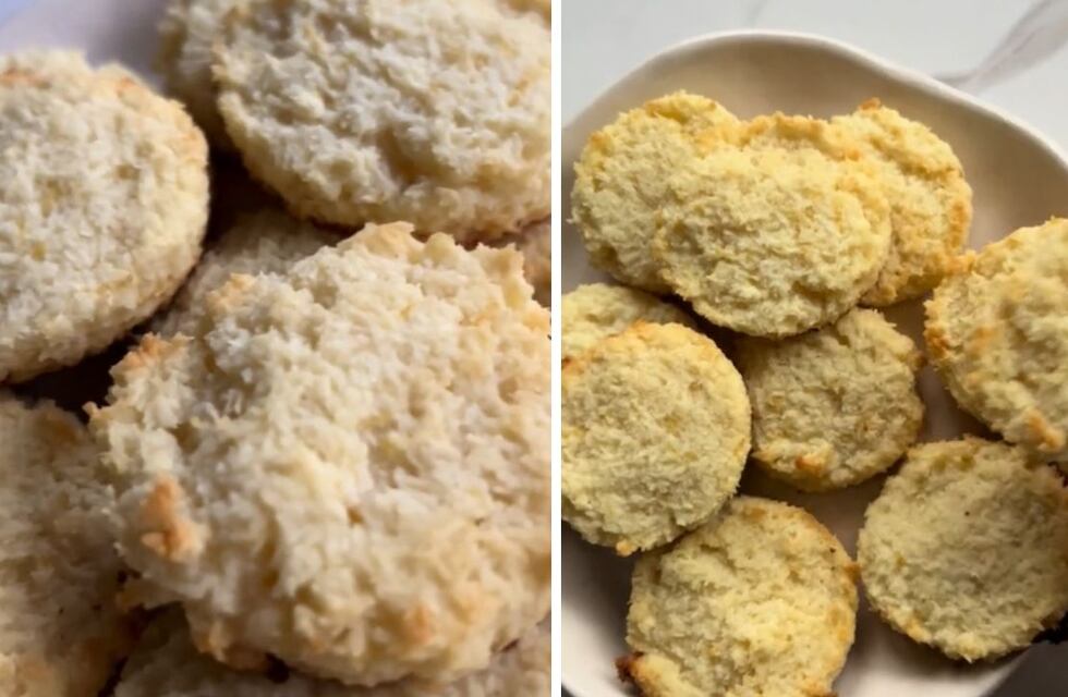 Para la escuela o la oficina: receta de galletitas de coco y limón en 3 pasos