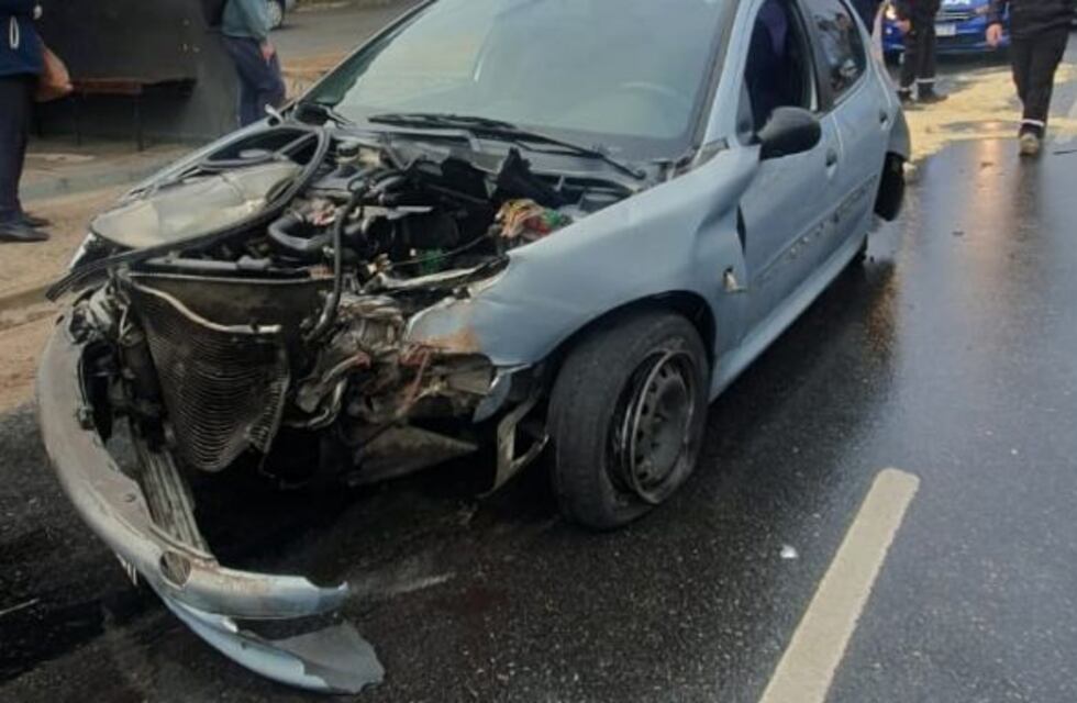 Un herido tras un violento accidente en Villa Carlos Paz