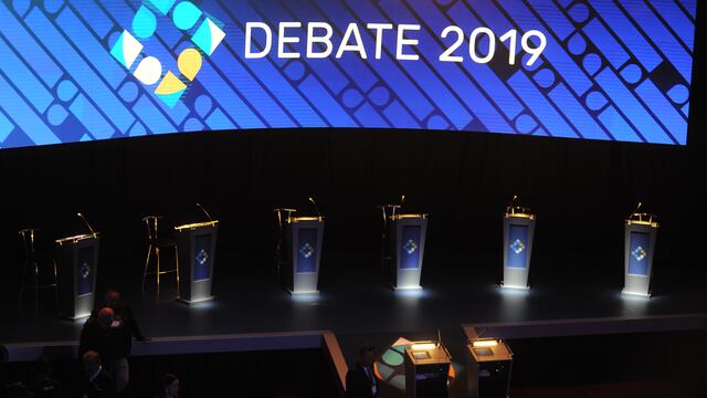 El debate presidencial.