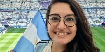 La travesía de una sanjuanina que partió a Qatar para contar el lado B del Mundial
