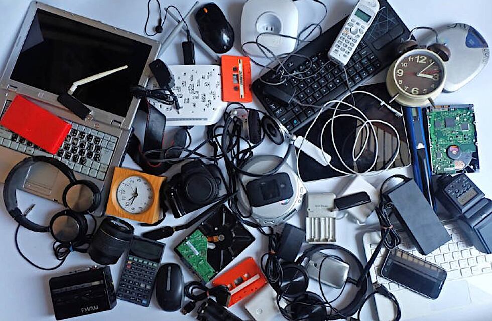 Se recolectaron en Carlos Paz más de 1700 kilos de residuos electrónicos