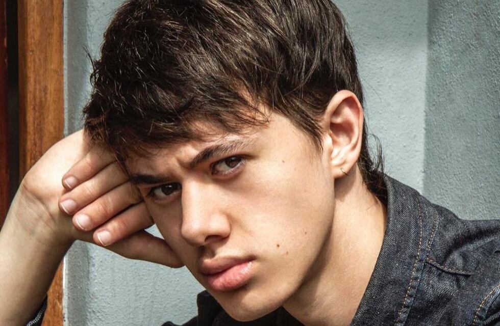 Dante Ortega, el hijo de Guillermina Valdés, debutó como modelo