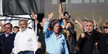 La CGT se manifestó a favor de la unidad. Foto: Clarín