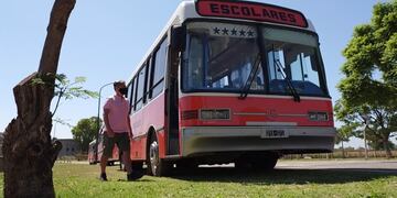 Los micros escolares se preparan para la vuelta de las clases presenciales en la Ciudad.