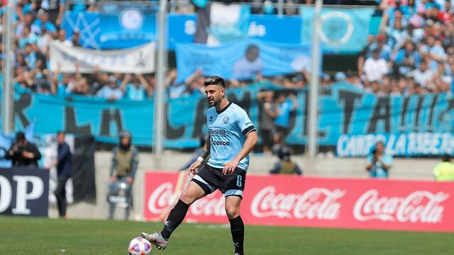 Alejandro Rébola, el marcador central de Belgrano.