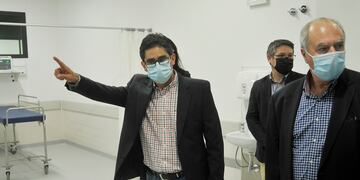El ministro Diego Cardozo alertó sobre el crecimiento exponencial de contagios por Ómicron (foto Javier Ferreyra).