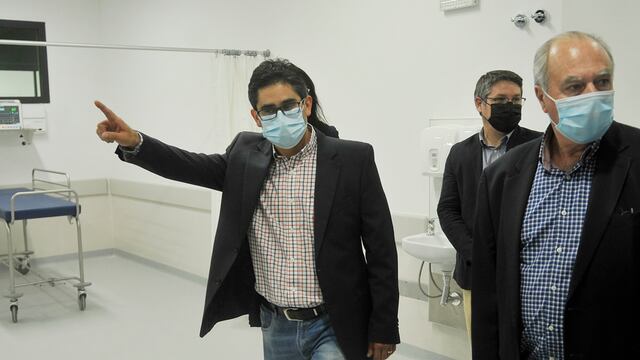 El ministro Diego Cardozo alertó sobre el crecimiento exponencial de contagios por Ómicron (foto Javier Ferreyra).