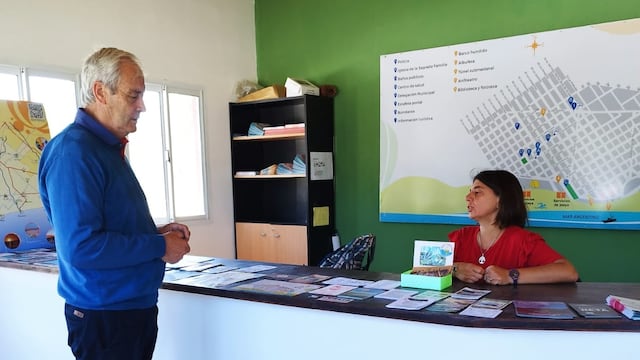 Recorrida por Reta del Director de Turismo de Tres Arroyos Alejandro Trybuchowicz