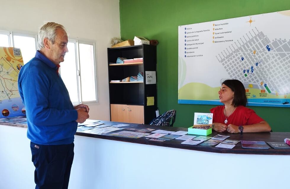 Recorrida por Reta del Director de Turismo de Tres Arroyos Alejandro Trybuchowicz