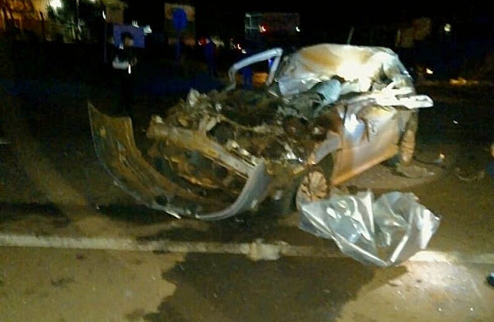 Siniestro vial entre San Vicente y Dos de Mayo